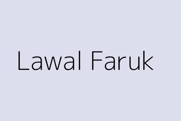 Lawal Faruk 